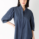 Holly Shae Laura Top in Denim