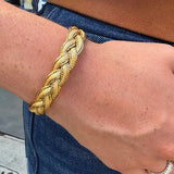 The Heart Knot Golden Tail Bracelet