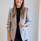 Esqualo 3/4 Sleeve Blazer