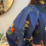 The Floral Smocked Top