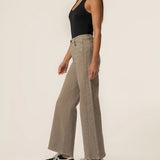 Kut from the Kloth Meg High Rise Wide Leg in Milk Tea