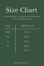 0 Stretch Band Belt Black/Coordinates with our Elephant and Greek Key Buckles
