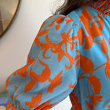 FINAL SALE: Jade Maxi in Birds of Paradise