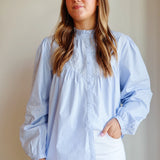 The Elle Button Down in Blue