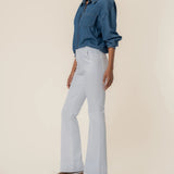 Kut from the Kloth Stella High Rise Flare in Optic White