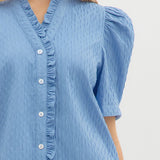 The Sally Top in Blue