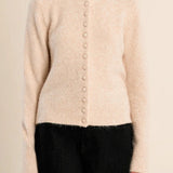 MB Cardigan in Taupe