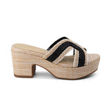 Chocolat Blu Gen in Black Raffia