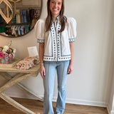 Kut from the Kloth Ana in Medium Wash Base