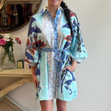 The Katie Dress in Blue