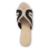 Chocolat Blu Gen in Black Raffia