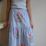 Maude Ada Striped Garden Skirt
