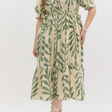 The Meredith Dress in Olive