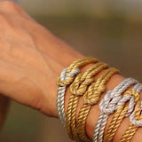 Small Love Knot in Bracelet