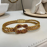 Small Love Knot in Bracelet