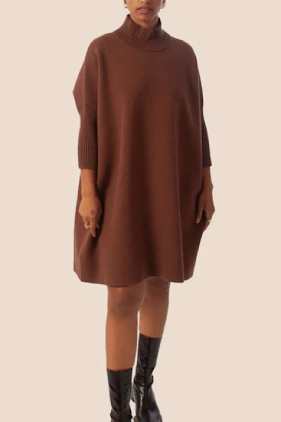 0 Kerisma Aja Dress in Cocoa Brown Dress