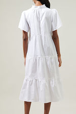 The Louisa Dress in White
