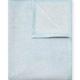 Harborview Herringbone Sky Blanket