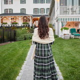 Bayside Herringbone Shawl - Shell