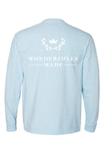 Wonderfully Made Chambray Long Sleeve Comfort Colors TShirt