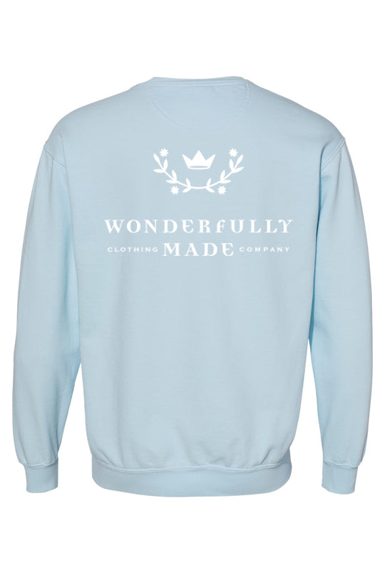 Wonderfully Made Comfort Colors Chambray Sweatshirt