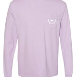 Wonderfully Made Orchid Comfort Colors Long Sleeve TShirt