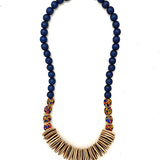 Anchor Beads: Navy and Multicolor Beads