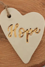 Hope Gold Leaf Ornament