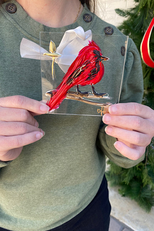 Acrylic Cardinal No