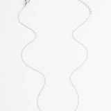 Shine Your Light Necklace in White Gold Plated