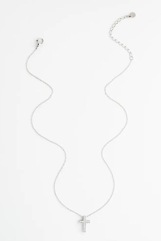 Shine Your Light Necklace in White Gold Plated