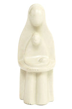 Holy Family Carved from Kenyan Soapstone
