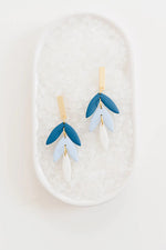 Joy Made Collective Janie Blue Polymer Clay Earring